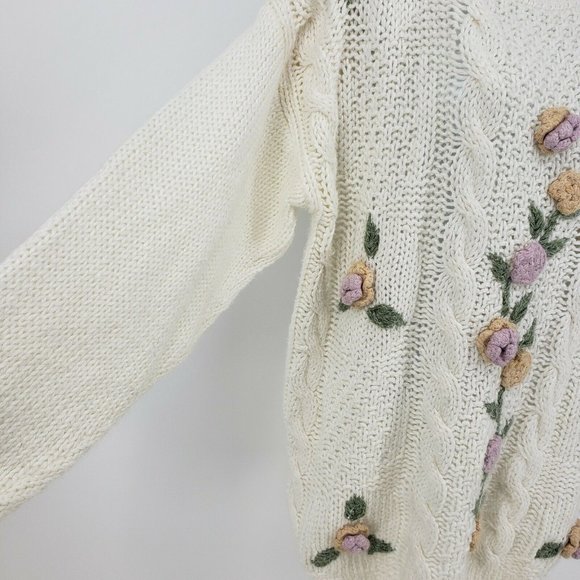 Vintage 90s Y2K Needles And Yarn Knit Sweater - Picture 3 of 6